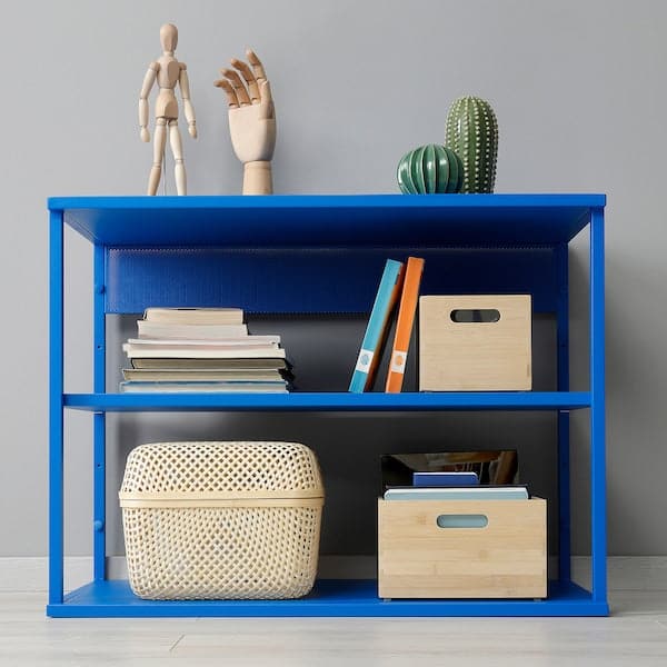 Ikea PLATSA - Open shelving unit, blue, 80x40x60 cm