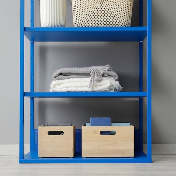 Ikea PLATSA - Open shelving unit, blue, 60x40x120 cm
