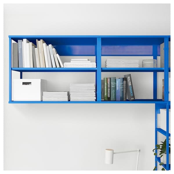 Ikea PLATSA - Open shelving unit, blue, 80x40x60 cm