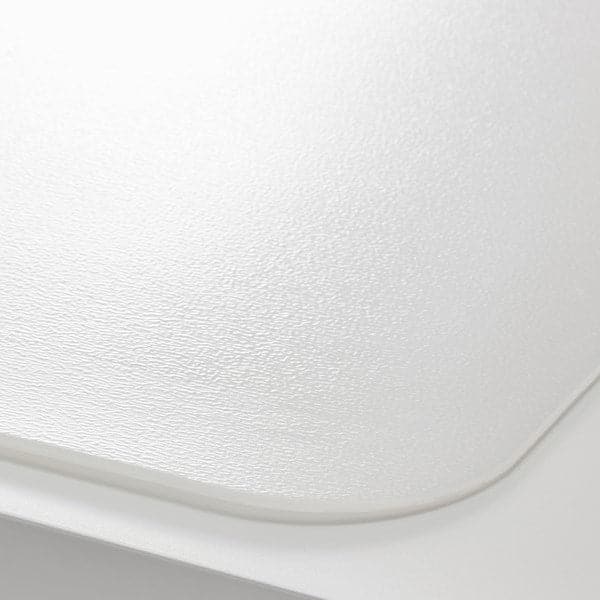 PLÖJA - Desk pad, white/transparent, 65x45 cm - best price from Maltashopper.com 10520892
