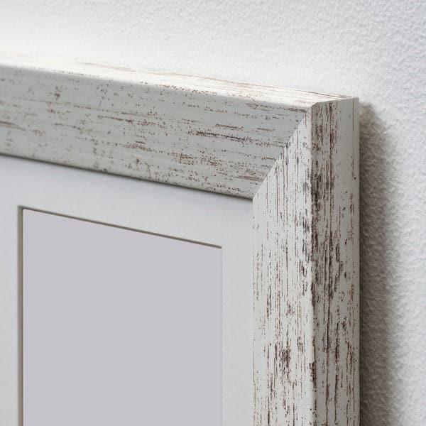 Ikea PLOMMONTRÄD - Frame, white stained pine effect, 13x18 cm