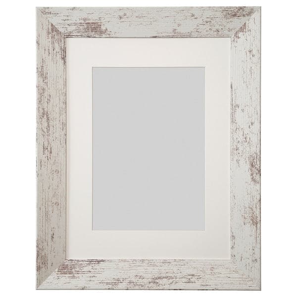 Ikea PLOMMONTRÄD - Frame, white stained pine effect, 30x40 cm