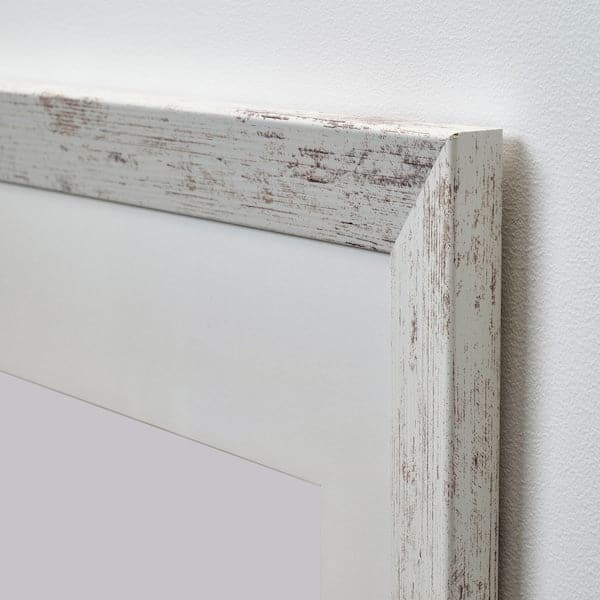 PLOMMONTRÄD - Frame, white stained pine effect, 50x70 cm - best price from Maltashopper.com 60559537