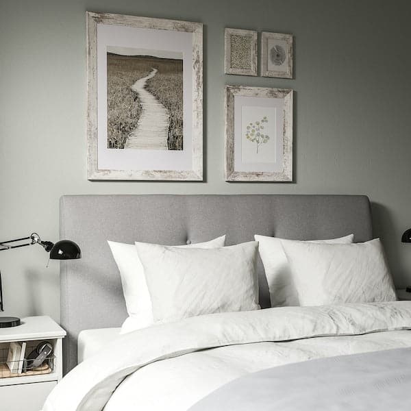 PLOMMONTRÄD - Frame, white stained pine effect, 50x70 cm - best price from Maltashopper.com 60559537