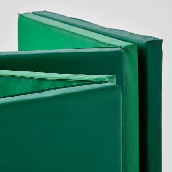 PLUFSIG - Folding gym mat, green, 78x185 cm - best price from Maltashopper.com 30552269