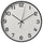 PLUTTIS - Wall clock, black, 28 cm