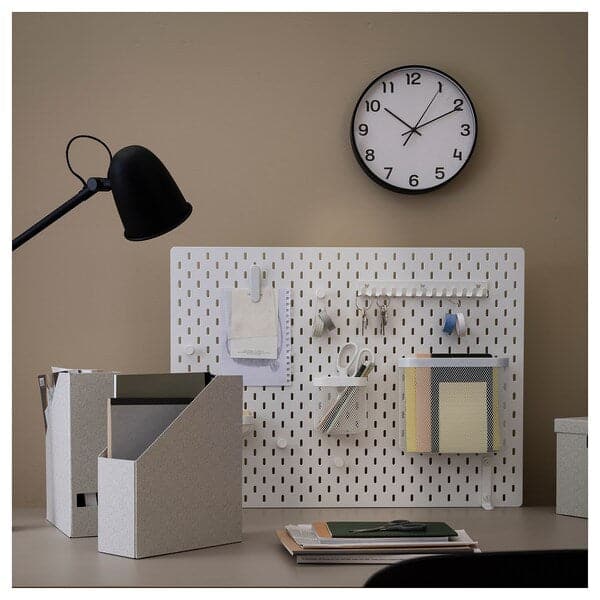 PLUTTIS - Wall clock, low-voltage/black, 28 cm - best price from Maltashopper.com 10540847