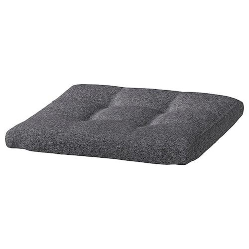 POÄNG - Footrest cushion, Gunnared dark grey, , 55x50 cm