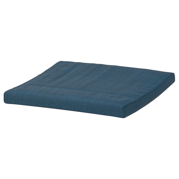 POÄNG Footrest Cushion - Dark Blue Hillared , - best price from Maltashopper.com 50362522
