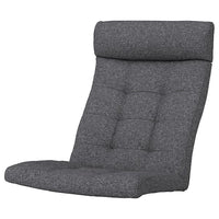 POÄNG armchair cushion, Gunnared dark grey, 137x56 cm