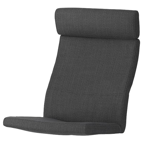 POÄNG Armchair Cushion - Hillared anthracite ,