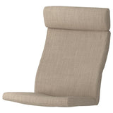 POÄNG armchair cushion, Hillared beige, 137x56 cm