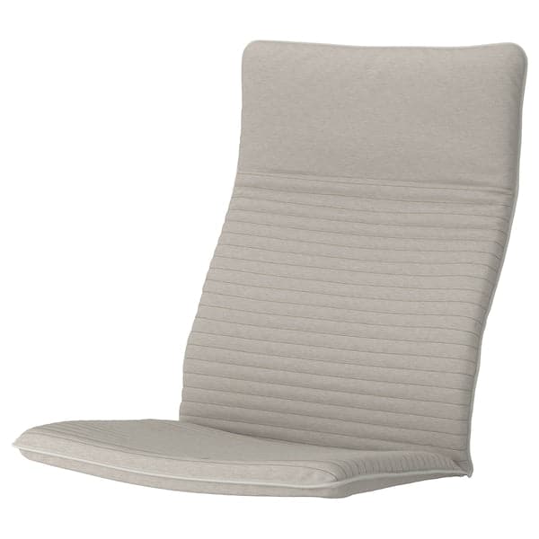 Ikea POÄNG Armchair cushion - Light beige Knisa ,