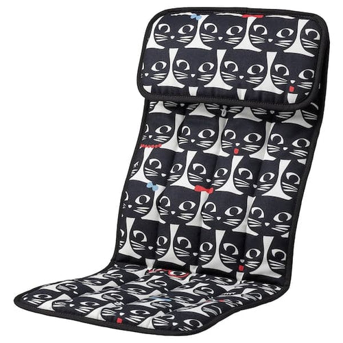 POÄNG Armchair cushion - Gisslarp/cat pattern ,