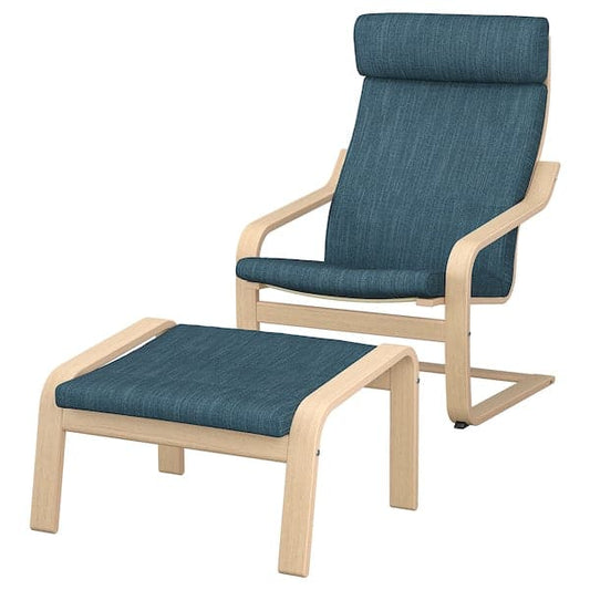 POÄNG - Armchair and Footstool , - best price from Maltashopper.com 79484293
