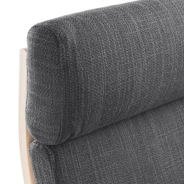 POÄNG Armchair - birch veneer/Hillared anthracite , - best price from Maltashopper.com 19197775