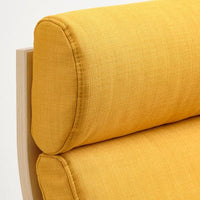 POÄNG Armchair - birch veneer/Skiftebo yellow , - best price from Maltashopper.com 49387076