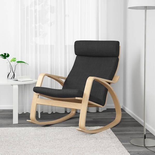 Ikea Poang Swivel Chair For Sale Poang Rocking Chair Ikea Sedia
