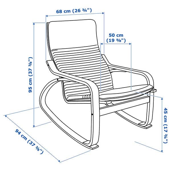 POÄNG - Rocking chair , - best price from Maltashopper.com 29429256