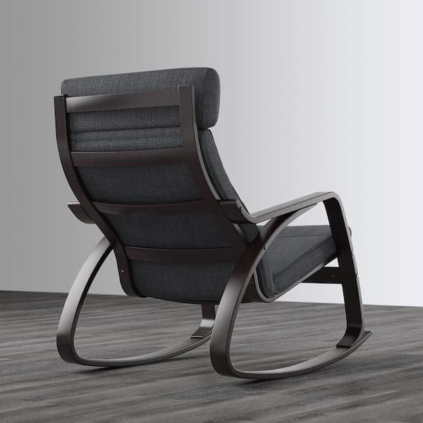 PO NG Rocking chair black brown Hillared anthracite Best