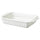 POETISK - POETISK Oven dish, off-white, 34x23 cm