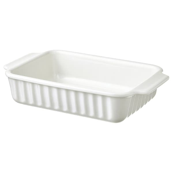 POETISK - Oven dish, off-white, 30x20 cm - best price from Maltashopper.com 20513872