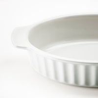 POETISK - Oven dish, oval/off-white, 32x21 cm - best price from Maltashopper.com 80513874