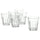 POKAL glass, clear glass, 27 cl, 6 pack