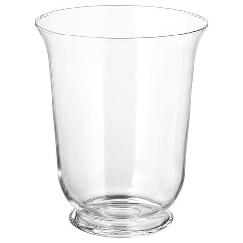 POMP - Vase/lantern, clear glass, 28 cm