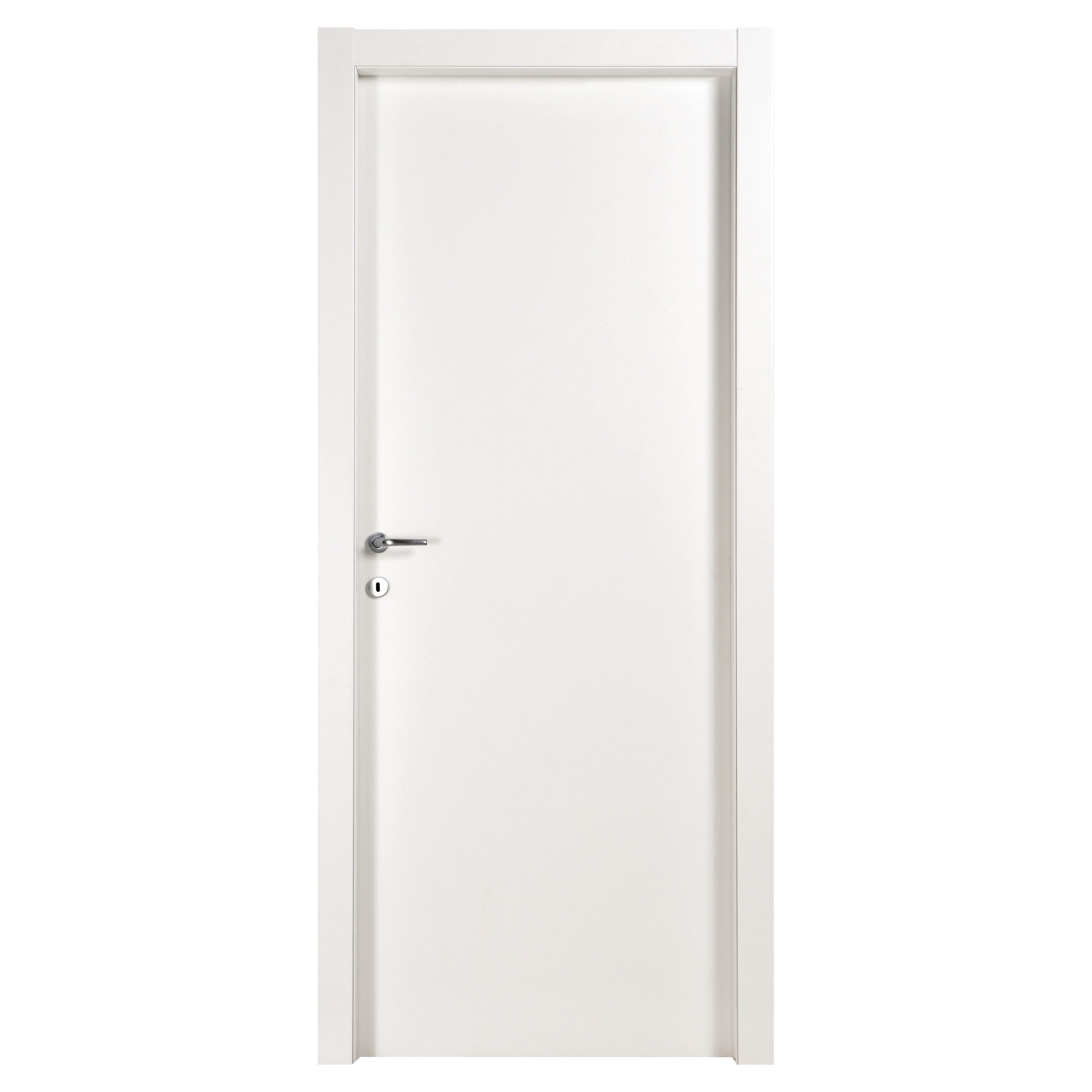 Porta da interno battente bianca new contract effebiquattro 90x210 cm (lxh) reversibile