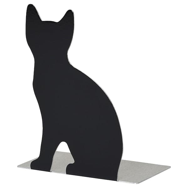PORTVAKT - Bookends, black/cat , - best price from Maltashopper.com 00542446