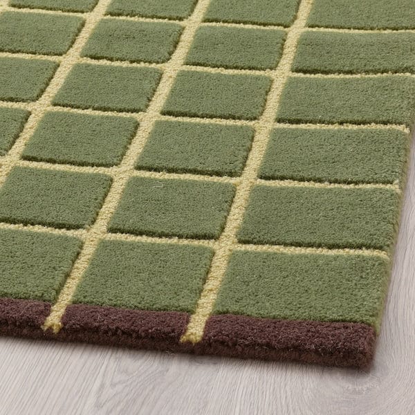 Ikea POSTKONTOR - Door mat, indoor, green, 40x60 cm