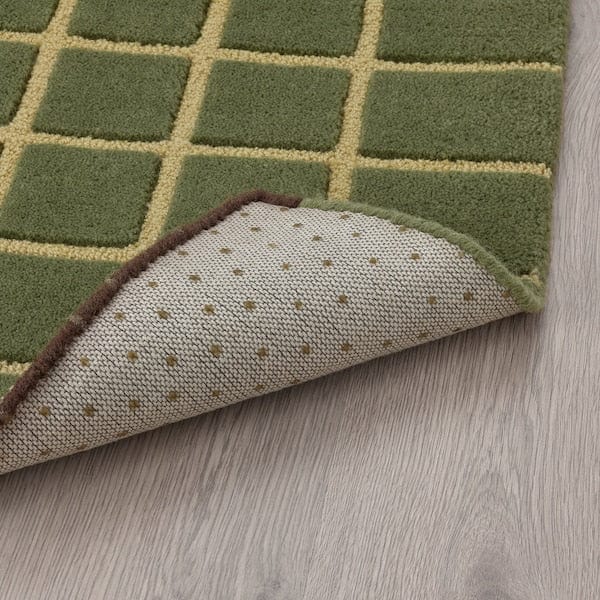 Ikea POSTKONTOR - Door mat, indoor, green, 40x60 cm