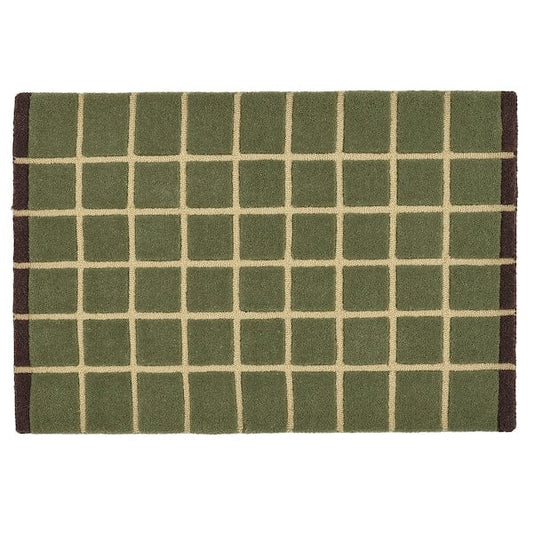 Ikea POSTKONTOR - Door mat, indoor, green, 40x60 cm