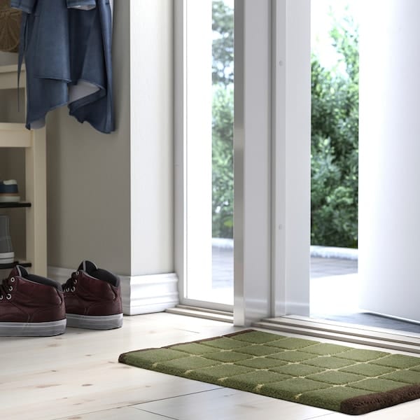 POSTKONTOR - Door mat, indoor, green, 40x60 cm - best price from Maltashopper.com 90555284