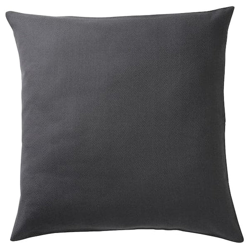PRAKTSALVIA - Cushion cover, anthracite, 50x50 cm
