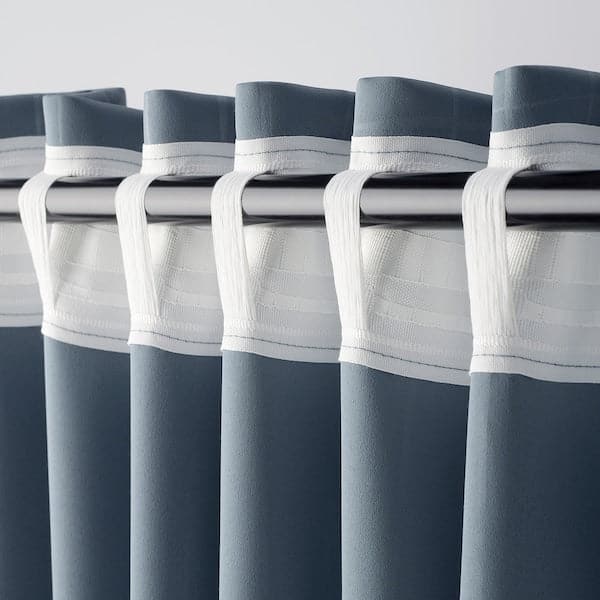 PRAKTTIDLÖSA - semi-transparent awning, 2 sheets, light blue, 145x300 cm , 145x300 cm - best price from Maltashopper.com 50551438