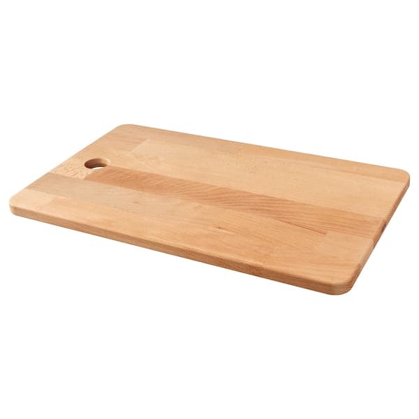 PROPPMÄTT - Chopping board, beech, 45x28 cm - best price from Maltashopper.com 50233422