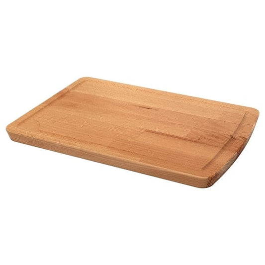 PROPPMÄTT - Chopping board, beech, 38x27 cm - best price from Maltashopper.com 70233421