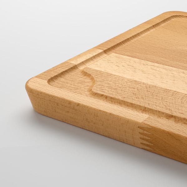 PROPPMÄTT - Chopping board, beech, 38x27 cm - best price from Maltashopper.com 70233421