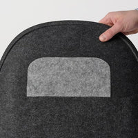PYNTEN Pillow - dark grey 41x43 cm - best price from Maltashopper.com 30473205