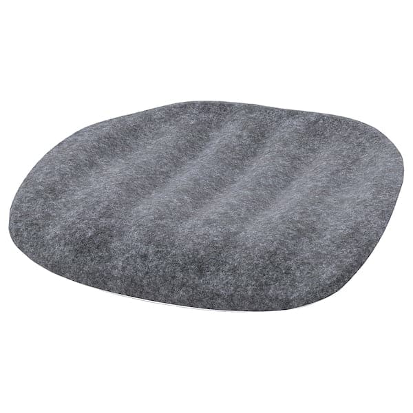 PYNTEN - Cushion for desk chair, dark grey, 33x32 cm - best price from Maltashopper.com 10538830