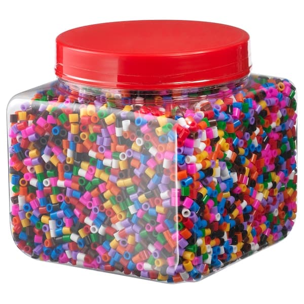 PYSSLA - Beads, mixed colours, 600 g - best price from Maltashopper.com 50128572