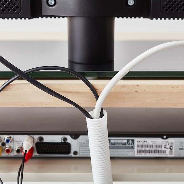 Ikea RABALDER - Cable tidy, white, 5 m