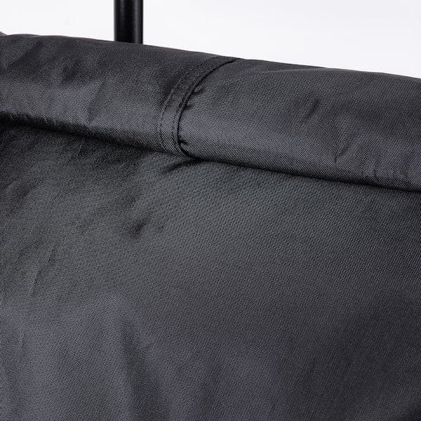 Ikea RADARBULLE - Shopping bag on wheels, black, 33x24x68 cm/38 l