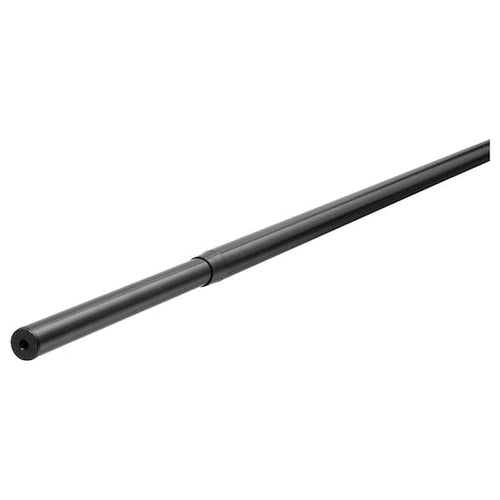 RÄCKA - Curtain rod, black, 70-120 cm