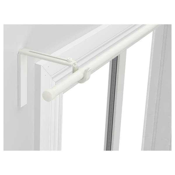 Ikea RÄCKA - Curtain rod combination, white, 120-210 cm