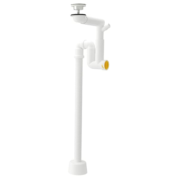 Ikea RÄNNILEN - Water trap w flexible pipe, 1 bowl