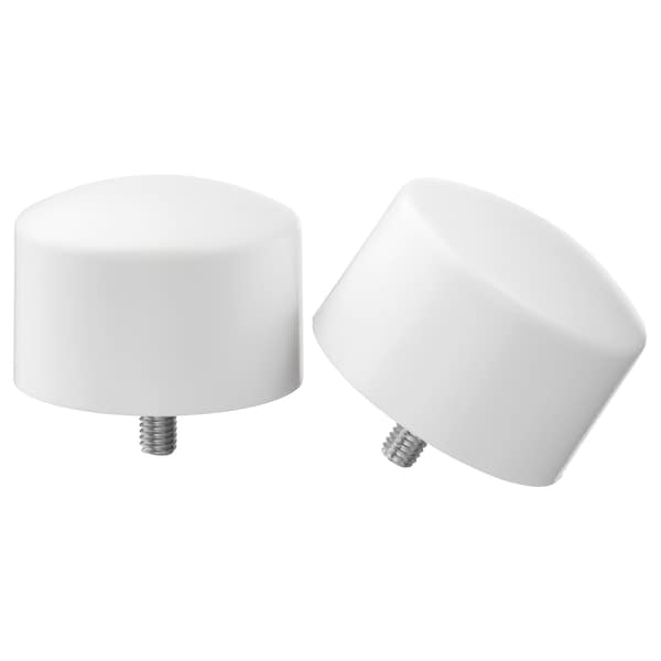 RAFFIG - Finials, 1 pair, white - best price from Maltashopper.com 50217182