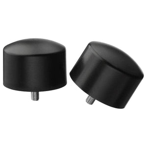 Ikea RAFFIG - Finials, 1 pair, black